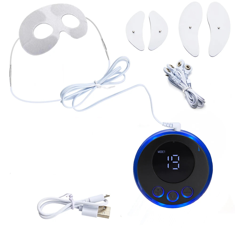Electric EMS Eye Beauty Massage Muscle Stimulator Facial Lifting Anti-Wrinkle Lift Face Skin Care Dark Circles Relieves Fatigue